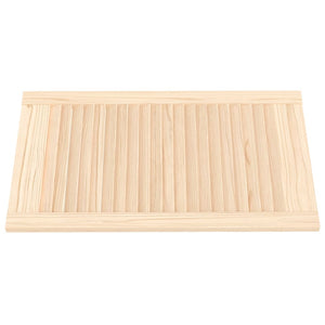 Schranktüren Lamellen-Design 2 Stk. 69x39,4 cm Massivholz