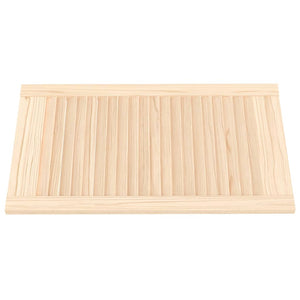 Schranktüren Lamellen-Design 4 Stk. 69x39,4 cm Massivholz