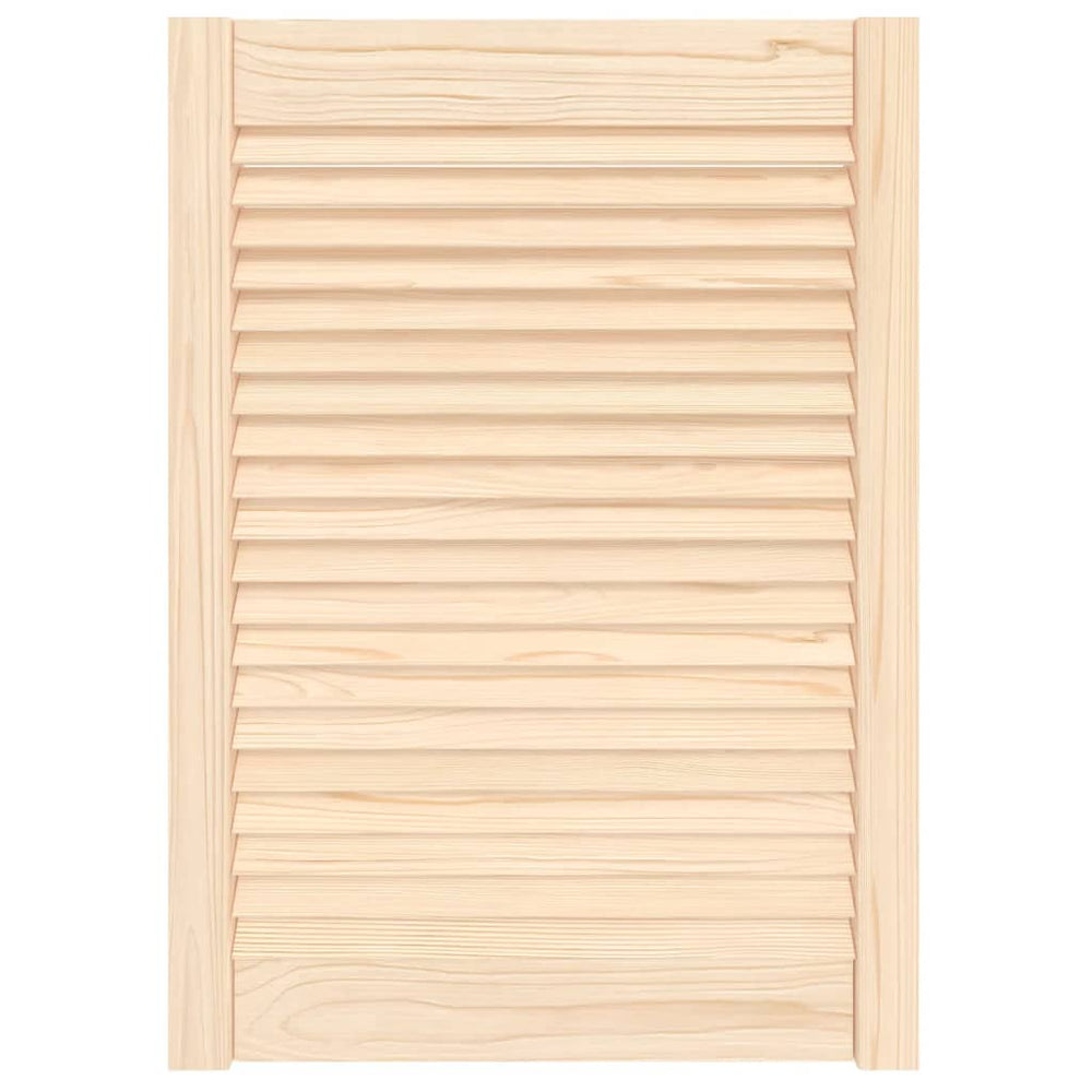 Schranktür Lamellen-Design 69x49,4 cm Massivholz Kiefer