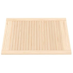Schranktüren Lamellen-Design 2 Stk. 69x49,4 cm Massivholz