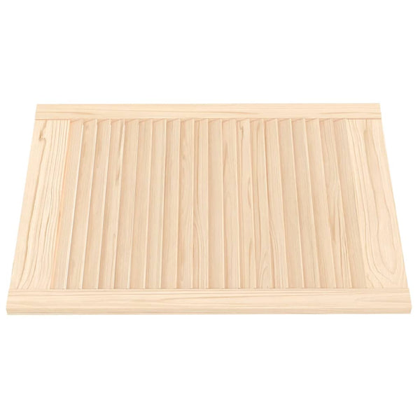 Schranktüren Lamellen-Design 2 Stk. 69x49,4 cm Massivholz