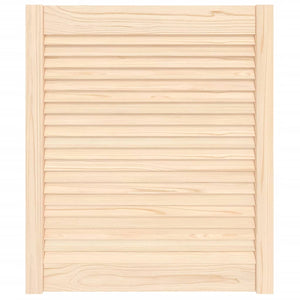 Schranktür Lamellen-Design 69x59,4 cm Massivholz Kiefer