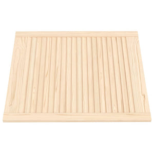 Schranktüren Lamellen-Design 2 Stk. 69x59,4 cm Massivholz