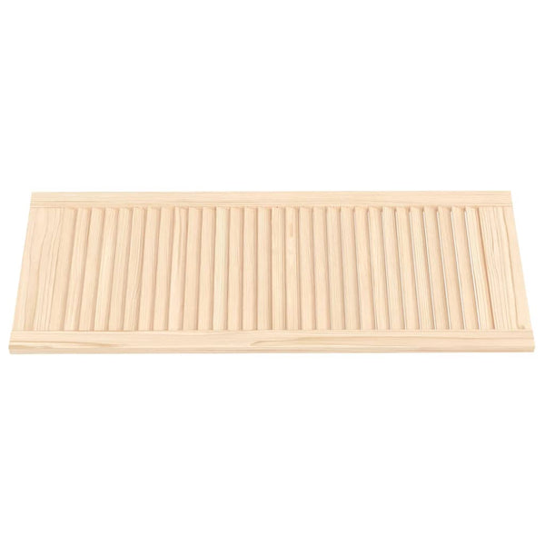 Schranktür Lamellen-Design 99,3x39,4 cm Massivholz Kiefer