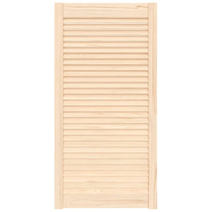 Schranktür Lamellen-Design 99,3x49,4 cm Massivholz Kiefer