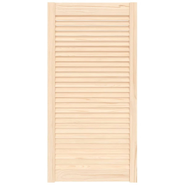 Schranktür Lamellen-Design 99,3x49,4 cm Massivholz Kiefer