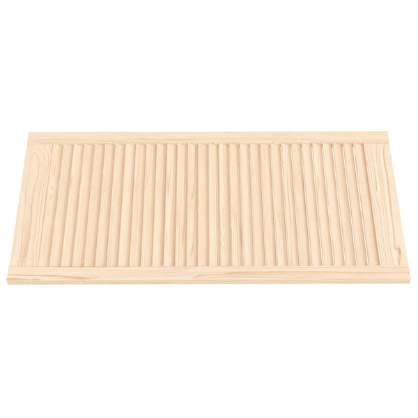 Schranktüren Lamellen-Design 4 Stk. 99,3x49,4 cm Massivholz
