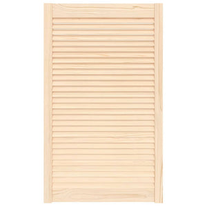 Schranktür Lamellen-Design 99,3x59,4 cm Massivholz Kiefer