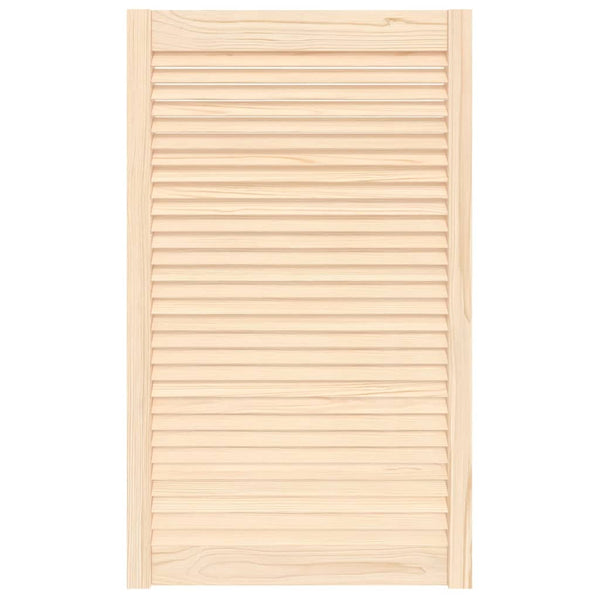Schranktür Lamellen-Design 99,3x59,4 cm Massivholz Kiefer