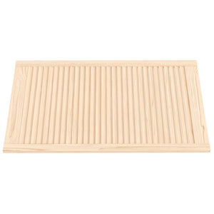 Schranktüren Lamellen-Design 4 Stk. 99,3x59,4 cm Massivholz