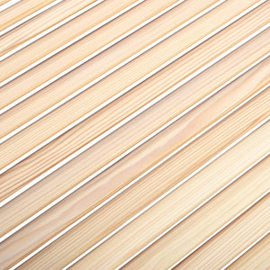 Schranktüren Lamellen-Design 4 Stk. 99,3x59,4 cm Massivholz