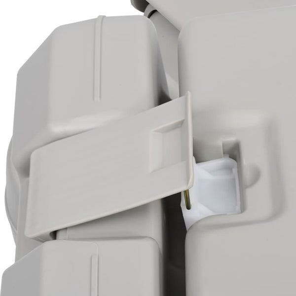 Tragbare Campingtoilette mit Zelt 10+10 L