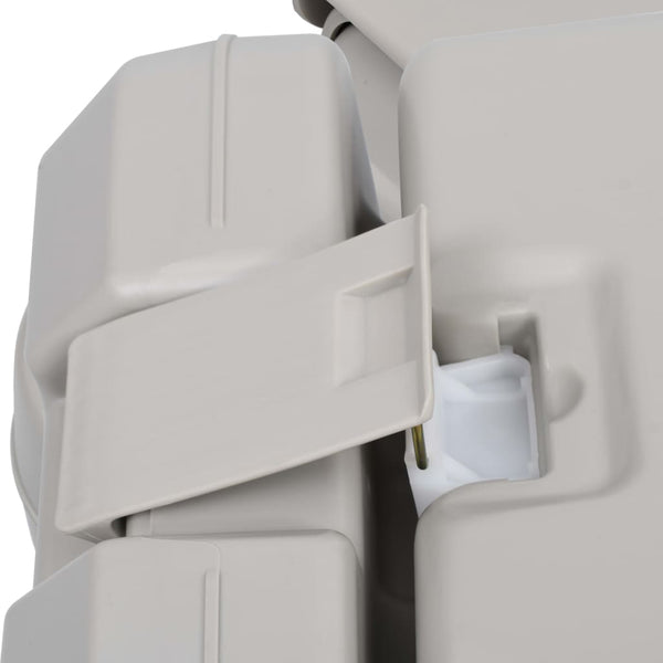 Tragbare Campingtoilette mit Zelt 10+10 L