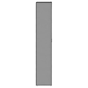 Grauer Schuhschrank Stoff 60x30x166 cm