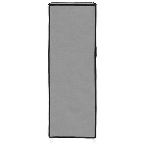 Grauer Schuhschrank Stoff 60x28x90 cm