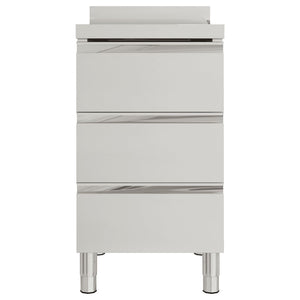 Gewerbe-Küchenschrank mit 3 Schubladen 50x60x96 cm