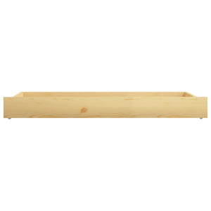 Tagesbett Schubladen Kiefer Massivholz 2er-Set