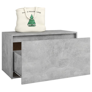 Flurbank Betongrau 80x40x45 cm
