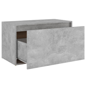 Flurbank Betongrau 80x40x45 cm