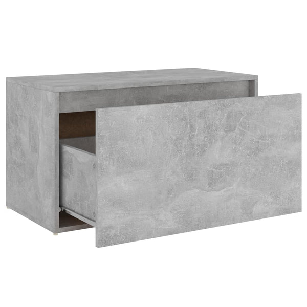 Flurbank Betongrau 80x40x45 cm