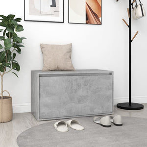 Flurbank Betongrau 80x40x45 cm