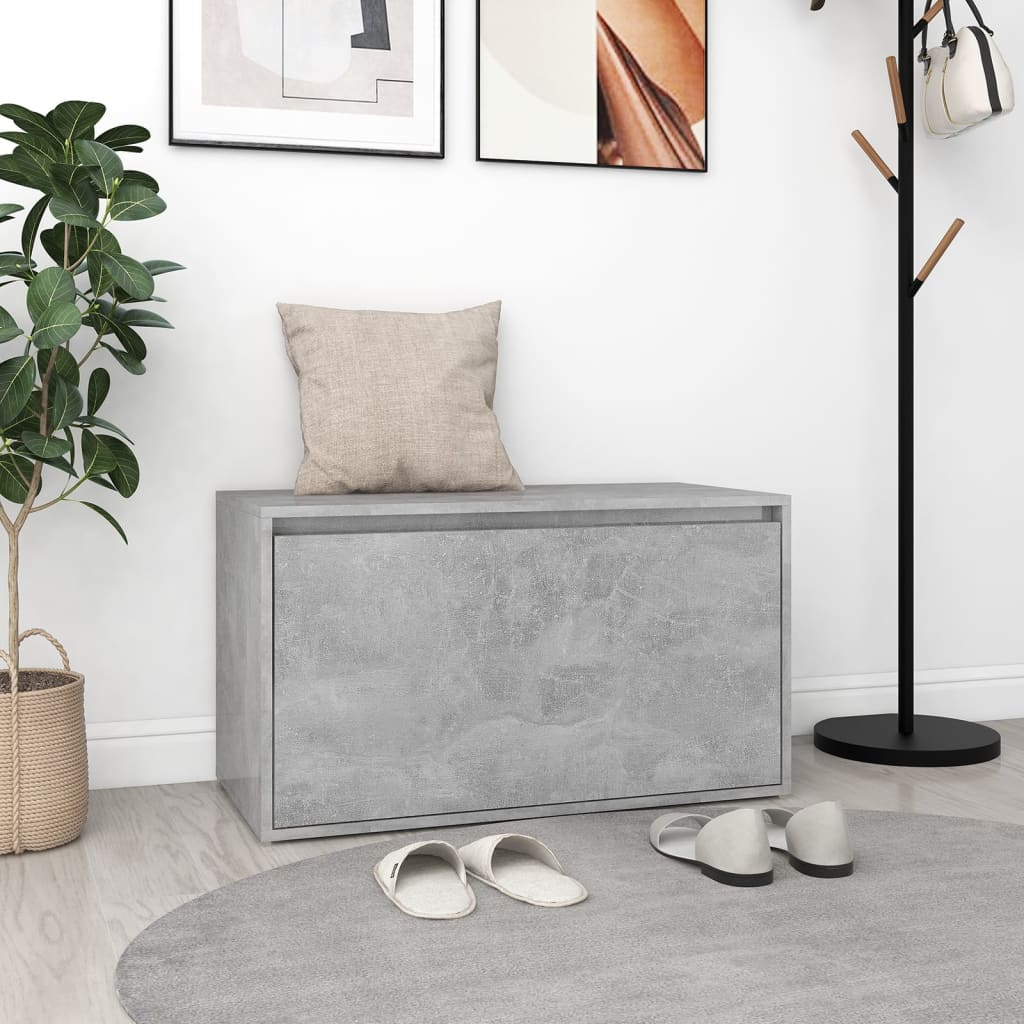 Flurbank Betongrau 80x40x45 cm