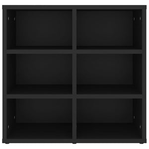 Schuhregal Schwarz 52,5x30x50 cm