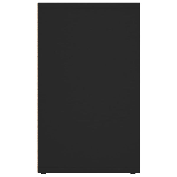 Schuhregal Schwarz 52,5x30x50 cm