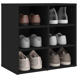 Schuhregal Schwarz, 2er Set