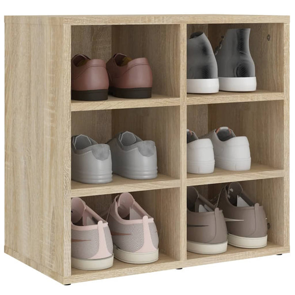 Schuhregal Sonoma Eiche 52,5x30x50 cm