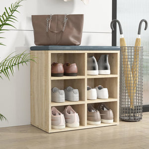 Schuhregal Sonoma Eiche 52,5x30x50 cm