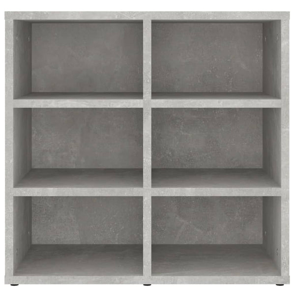 Schuhregal Betongrau 52,5x30x50 cm