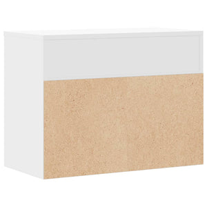 Schuhbank Weiß 60x30x45cm