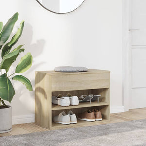 Schuhbank Sonoma-Eiche 60 cm