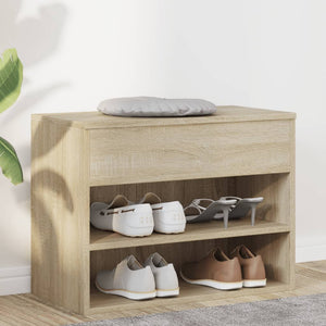 Schuhbank Sonoma-Eiche 60 cm