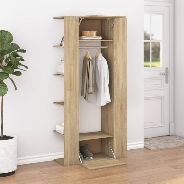 Flurschrank Sonoma Eiche 97,5x37x99 cm