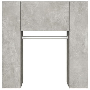 Flurschrank Betongrau Holzwerkstoff 97,5 cm