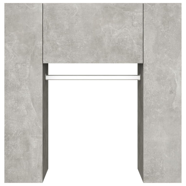 Flurschrank Betongrau Holzwerkstoff 97,5 cm