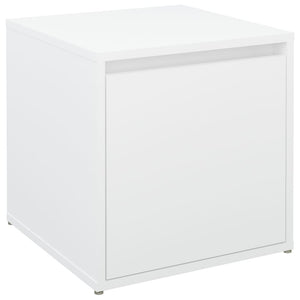 Schubladenbox Weiß 40,5x40x40 cm