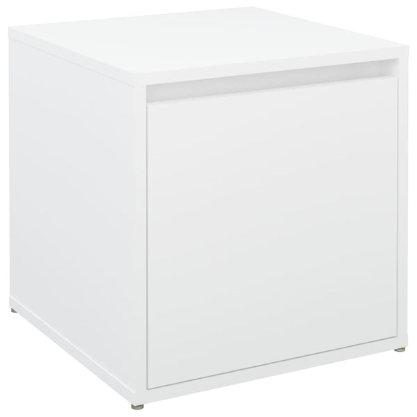 Schubladenbox Weiß 40,5x40x40 cm