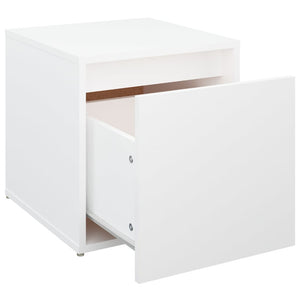 Schubladenbox Weiß 40,5x40x40 cm