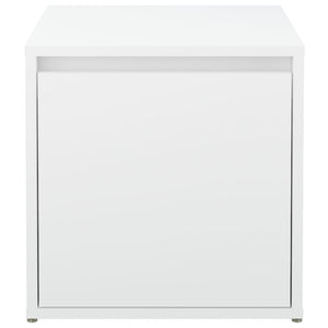 Schubladenbox Weiß 40,5x40x40 cm