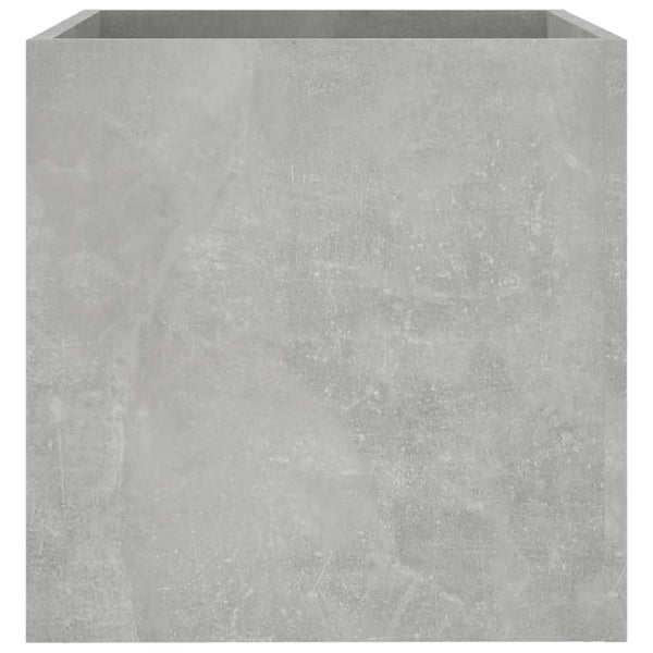 Betongrauer Pflanzkasten 40x40 cm