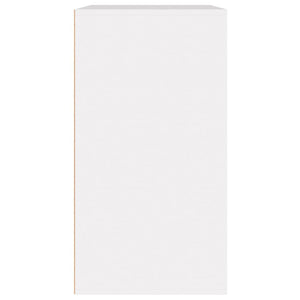 vidaXL Meuble de maquillage Blanc 80x40x75 cm Bois d'ingénierie