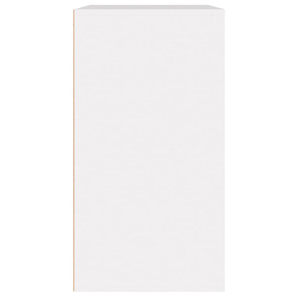 vidaXL Meuble de maquillage Blanc 80x40x75 cm Bois d'ingénierie
