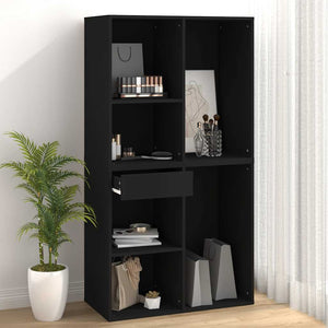 Schwarzer Kosmetikschrank 80x40x75 cm