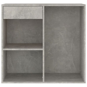 Betongrauer Kosmetikschrank 80x40x75 cm