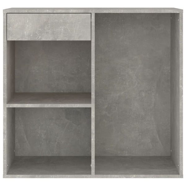 Betongrauer Kosmetikschrank 80x40x75 cm