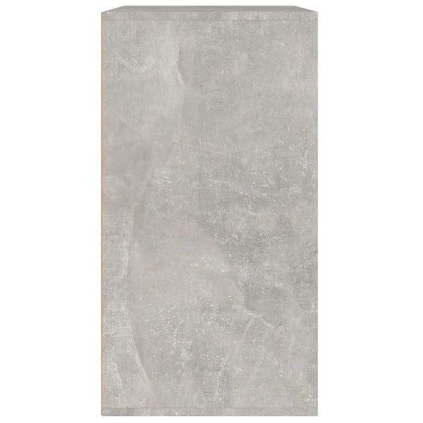 Betongrauer Kosmetikschrank 80x40x75 cm