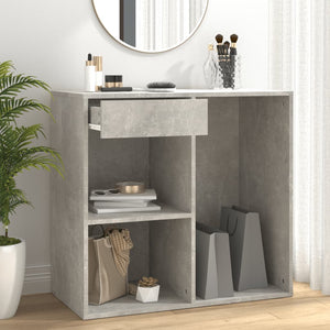 Betongrauer Kosmetikschrank 80x40x75 cm